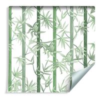Tapeta Piękny Zielony Bambus