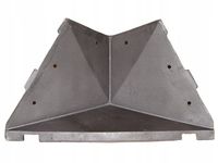 DEFLEKTOR DO WKŁADU PIECA ŻELIWNEGO ŻAROODPORNY M2