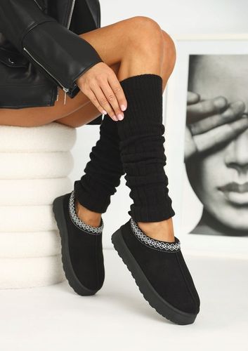 Ocieplacze na Nogi Getry Damskie na Łydki Ciepłe Czarny Cerber ONE na Arena.pl