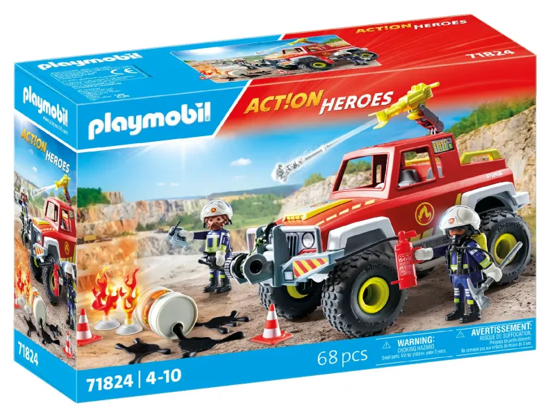 Playmobil Wóz strażacki 71824 zdjęcie 1
