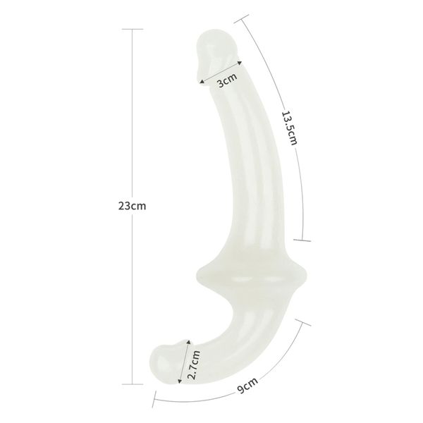 10.5'' Lumino Play Double Dildo zdjęcie 14