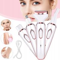 GOLARKA DAMSKA 4W1 DO TWARZY TRYMER DO BRWI ELEKTRYCZNA GOLARKA DO CIAŁA