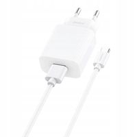 Ładowarka Foneng EU28 QC 3.0 12W Szybkie Ładowanie USB-C + Kabel