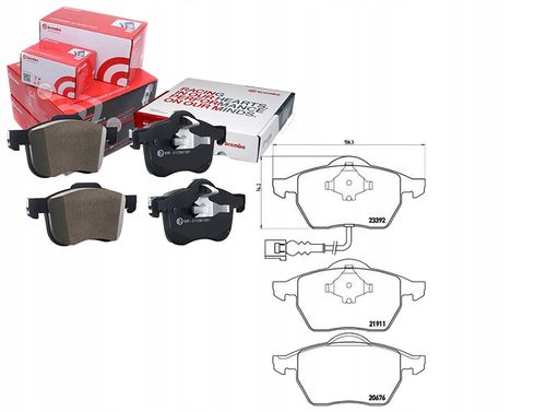 KLOCKI HAM AUDI A3 BREMBO na Arena.pl