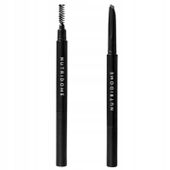 KREDKA DO BRWI ze szczotką GRAFITOWA z OLEJKIEM RYCYNOWYM miękka precyzyjna