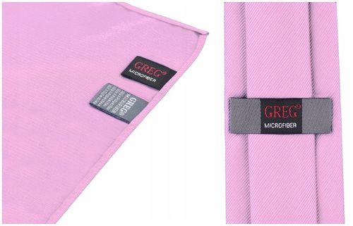 ŻAKARDOWY KRAWAT + POSZETKA Wypustka Męska do Garnituru Mikrofibra na Arena.pl