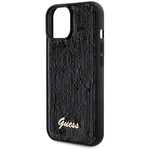 Etui Guess do iPhone 15, iPhone 14, iPhone 13, Czarny zdjęcie 6