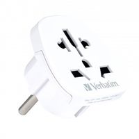 2 x Uniwersalny adapter zasilania podróżny Verbatim WTEU-01 globalny-europe
