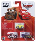 Mattel Disney Pixar Auta Zestaw samochodzików metalowych 3 szt