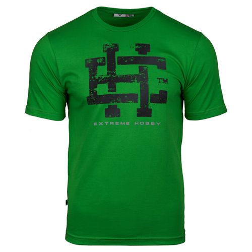 T-shirt BASIC CLASSIC Rozmiar - M, Kolor - ZIELONY na Arena.pl