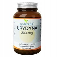 MEDVERITA URYDYNA 300MG 60 KAPS UKŁAD NERWOWY STRES UMP LEPSZE SAMOPOCZUCIE