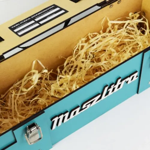 Skrzynka Alkohol MaszLitra Prezent na Urodziny Taty Dziadka Święta Kolegi na Arena.pl