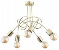 PLAFON LAMPA SUFITOWA ALFA TANGO 28315 ZŁOTY