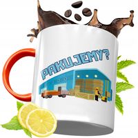 Kubek Pomarańczowy Dla Magazyniera Prezent Z Nadrukiem Ze Zdjęciem