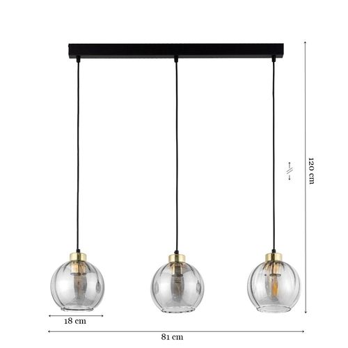lampa wisząca devi transparent 4580 tk lighting na Arena.pl