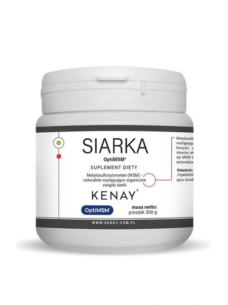 KENAY Siarka OptiMSM (300 g) zdjęcie 1