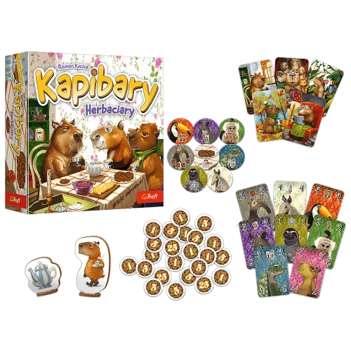 Kapibary Herbaciary - rodzinna gra pełna uroku i strategicznych intryg na Arena.pl