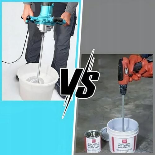 MIESZADŁO DO KLEJU BETONU FARB ELEKTRYCZNE 2600W 2x MIESZALNIK na Arena.pl