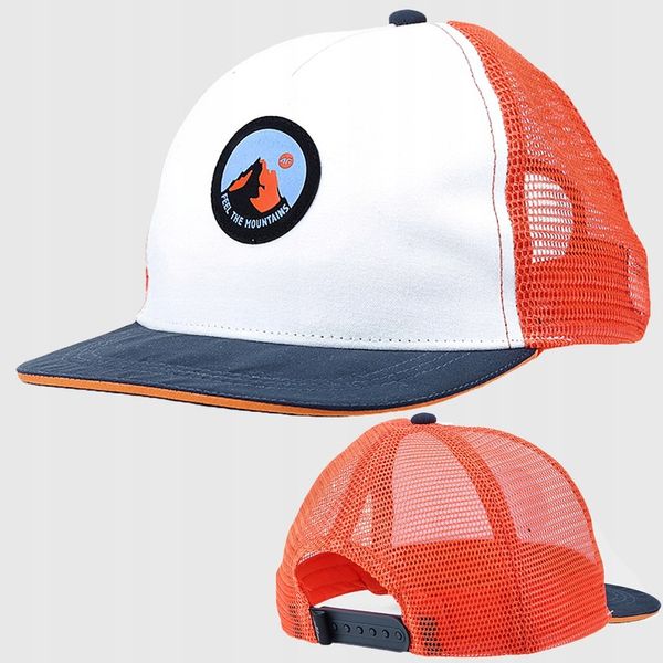 4F CZAPKA Z DASZKIEM CHŁOPIĘCA TRUCKERKA DZIECIĘCA SNAPBACK SS24 zdjęcie 1