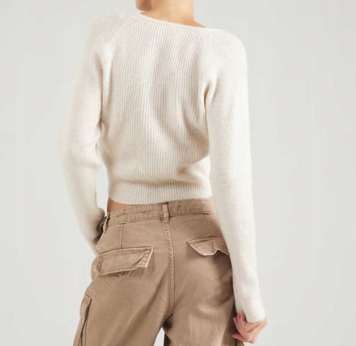 ONLY Sweter w kolorze Biały M na Arena.pl