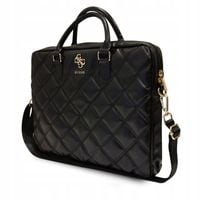 TORBA GUESS 16" CZARNY NA LAPTOPA NOTEBOOKA TABLET ZAMEK BŁYSKAWICZNY