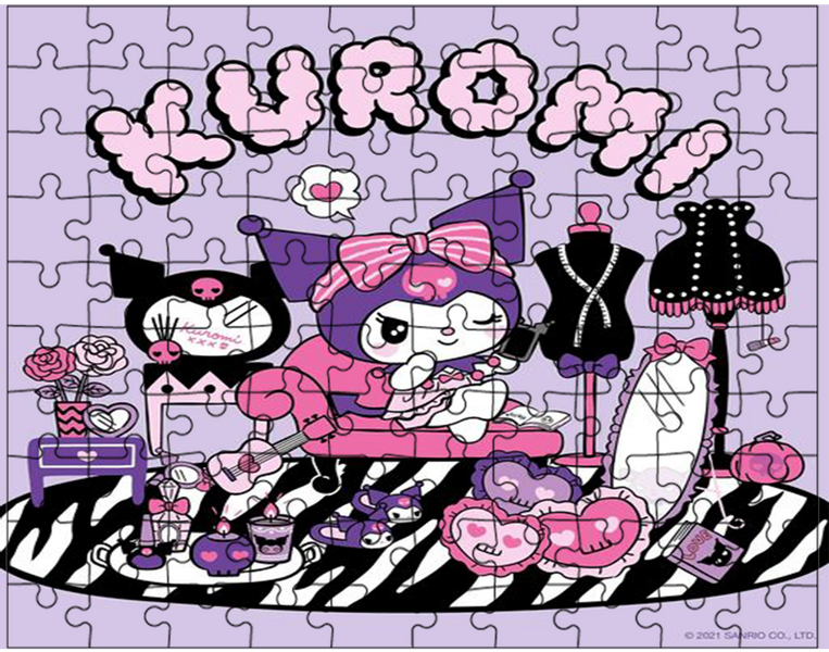 Puzzle tradycyjne Kuromi zdjęcie 1