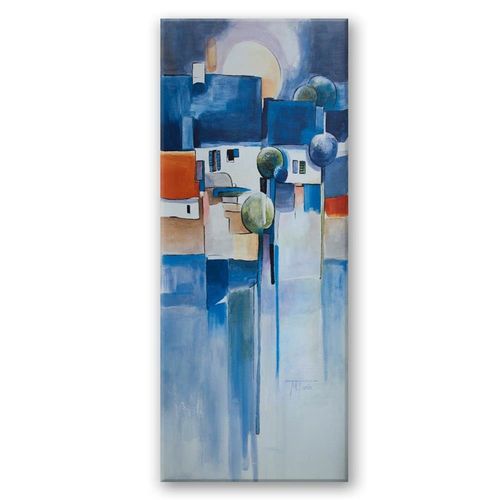 Deco Panel, Domy abstrakcja 50x100 na Arena.pl