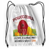 Plecak Pożegnanie Z Pracy Na Prezent Z Nadrukiem Ze Zdjęciem