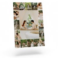 FOTO-OBRAZ na płótnie Twoje zdjęcie 30x40 KOLAŻE KREATOR WZÓR Z 17 FOT