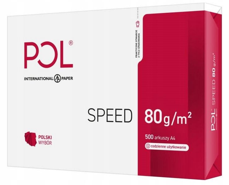 Papier Ksero Polspeed A4 (500) 80G/M2 A'5 2369 zdjęcie 5
