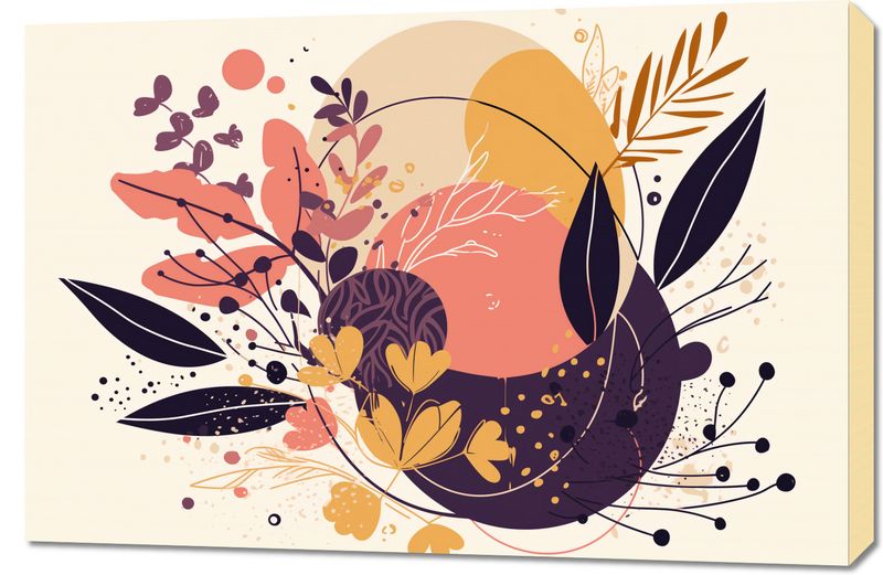 Obraz 90x60cm Wigor Kształtów zdjęcie 1