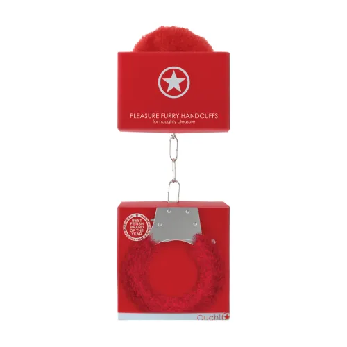 ouch! kajdanki furry z miękkim futerkiem - system bezpieczeństwa na Arena.pl