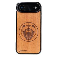 drewniane etui bewood do iphone 17 air niedźwiedź merbau