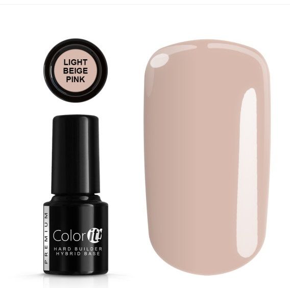 Silcare Hard Builder Base Light Pink Beige 6g baza budująca zdjęcie 1