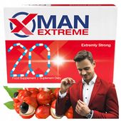 Tabletki na potencje erekcje wzwód MAN-EXTREME x20 kapsułek