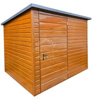 Schowek - Domek Ogrodowy 2,5x2m  Drewnopodobny  - dach spad w tył  ID719