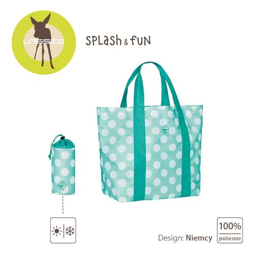 Lassig - Torba plażowa Dots Aqua na Arena.pl