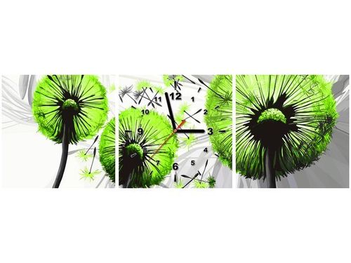 30 90CM OBRAZ 3 ELEM DMUCHAWCE KOLORZE LIMONKI ŚCIENNY PŁOTNO DRUK na Arena.pl