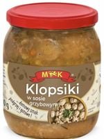 MK KLOPSIKI W SOSIE GRZYBOWYM 500G SŁOIK