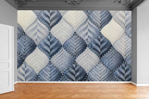 Fototapeta MARMUR PŁYTKA KUCHENNA LIŚCIE 130x80 na Arena.pl