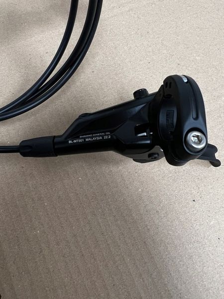 Hamulec hydrauliczny Shimano MT501 170 Tył zdjęcie 4