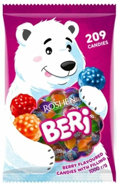 ROSHEN CUKIERKI BERI 1KG zdjęcie 1