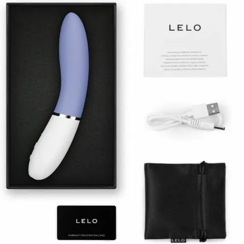 lelo liv 3 stymulator wibracyjny punktu g niebieski bluetooth 8 trybow na Arena.pl