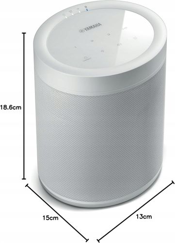 Głośnik multiroom Yamaha MusicCast 20 bezprzewodowy WIFI Bluetooth Biały na Arena.pl