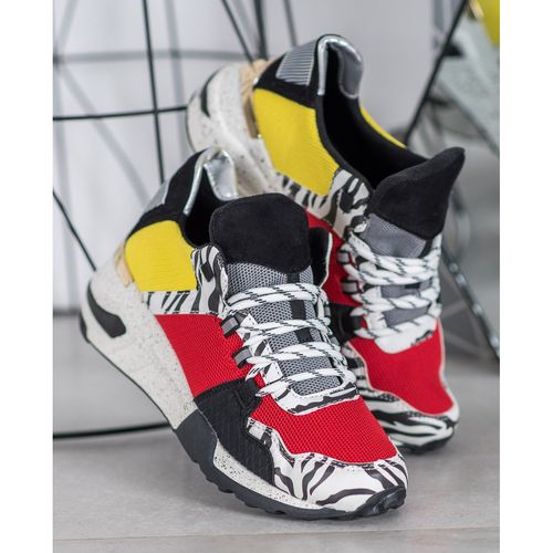 Sneakersy Na Platformie Zebra Print r.38 na Arena.pl