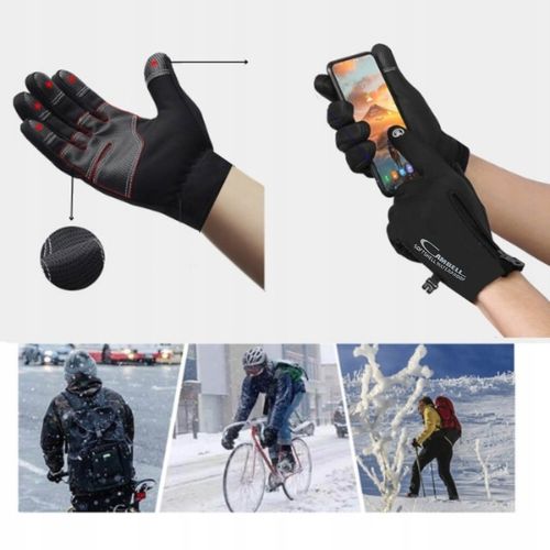 Rękawice Softshell Dotyk Narty Biegowe Rower XXL na Arena.pl