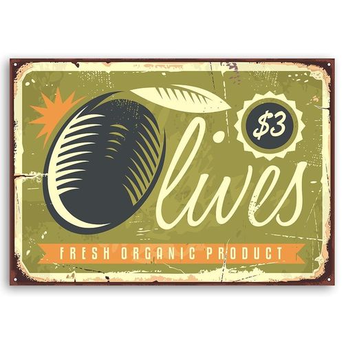 Deco Panel, Retro - oliwki 90x60 na Arena.pl