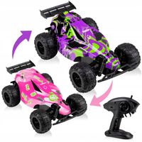 Różowe Autko Dla Dziewczynki Auto Rc Zdalnie Sterowany 25Km/H 2Xobudowa