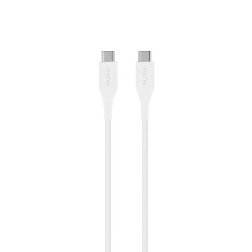 Kabel Przewód Puro USB-C do USB-C 2 metry Biały na Arena.pl