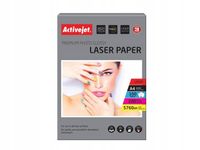 100X PAPIER FOTOGRAFICZNY ACTIVEJET A4 200G BŁYSK DO DRUKAREK LASEROWYCH